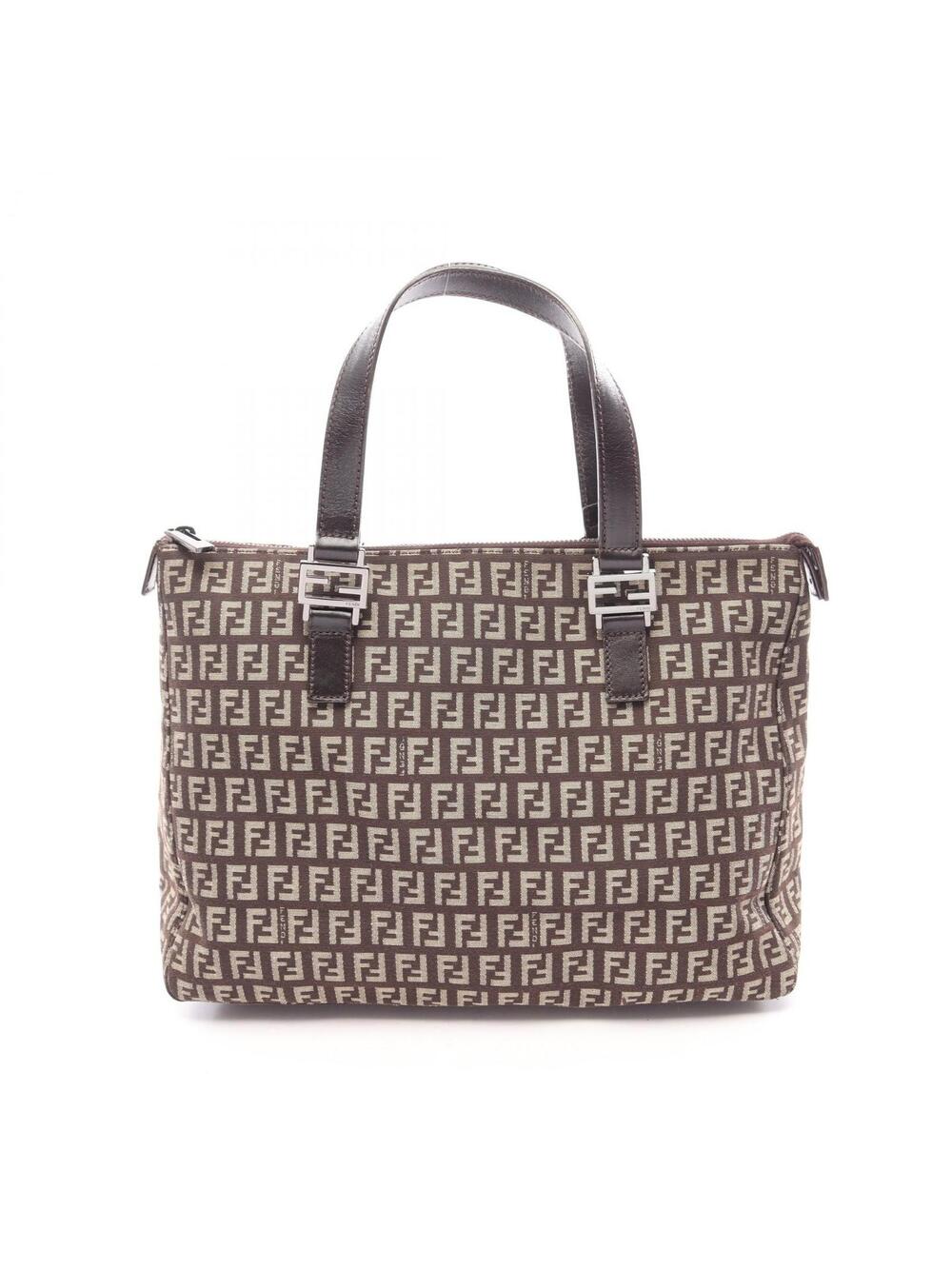 Fendi Zucchino Tote Handbag Canvas #339257F85B